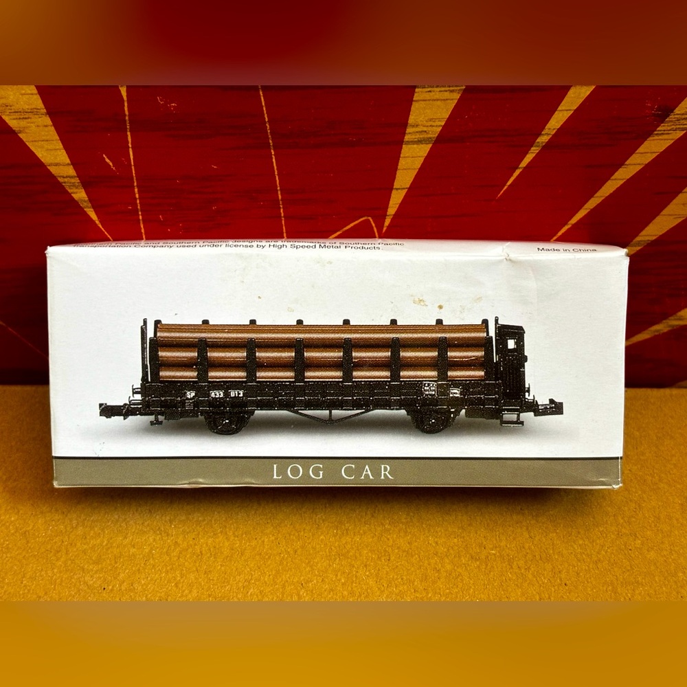 Southern Pacific Mini Train Log Car